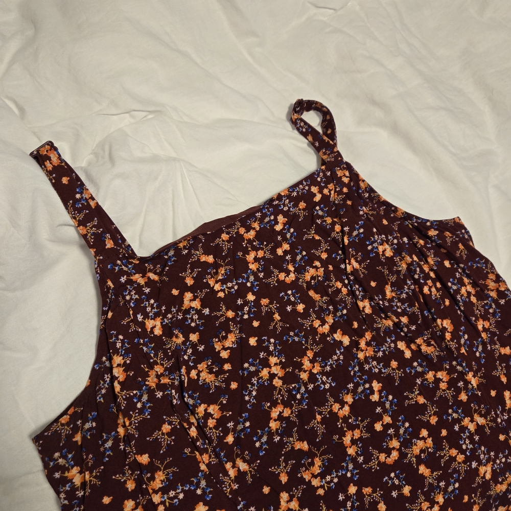 Floral Print Women's Maxi Dress